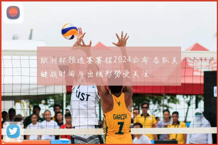 欧洲杯预选赛赛程2024公布 各队关键战时间与出线形势受关注